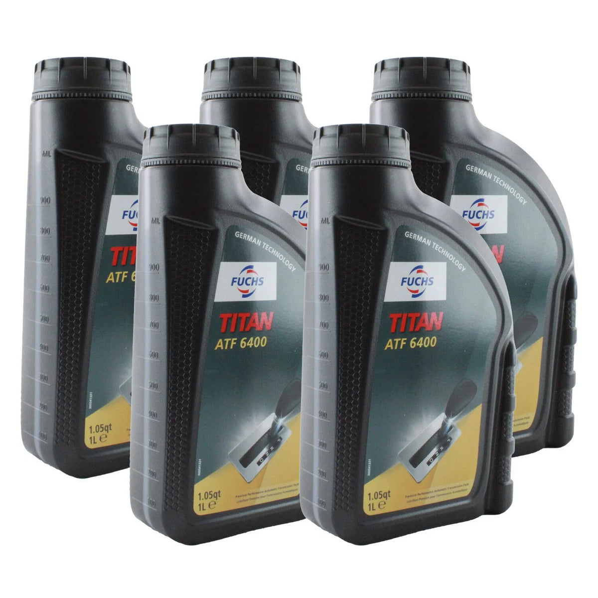 5X 1L Fuchs TITAN ATF 6400 Transmission Fluid for Acura BMW Ford VW