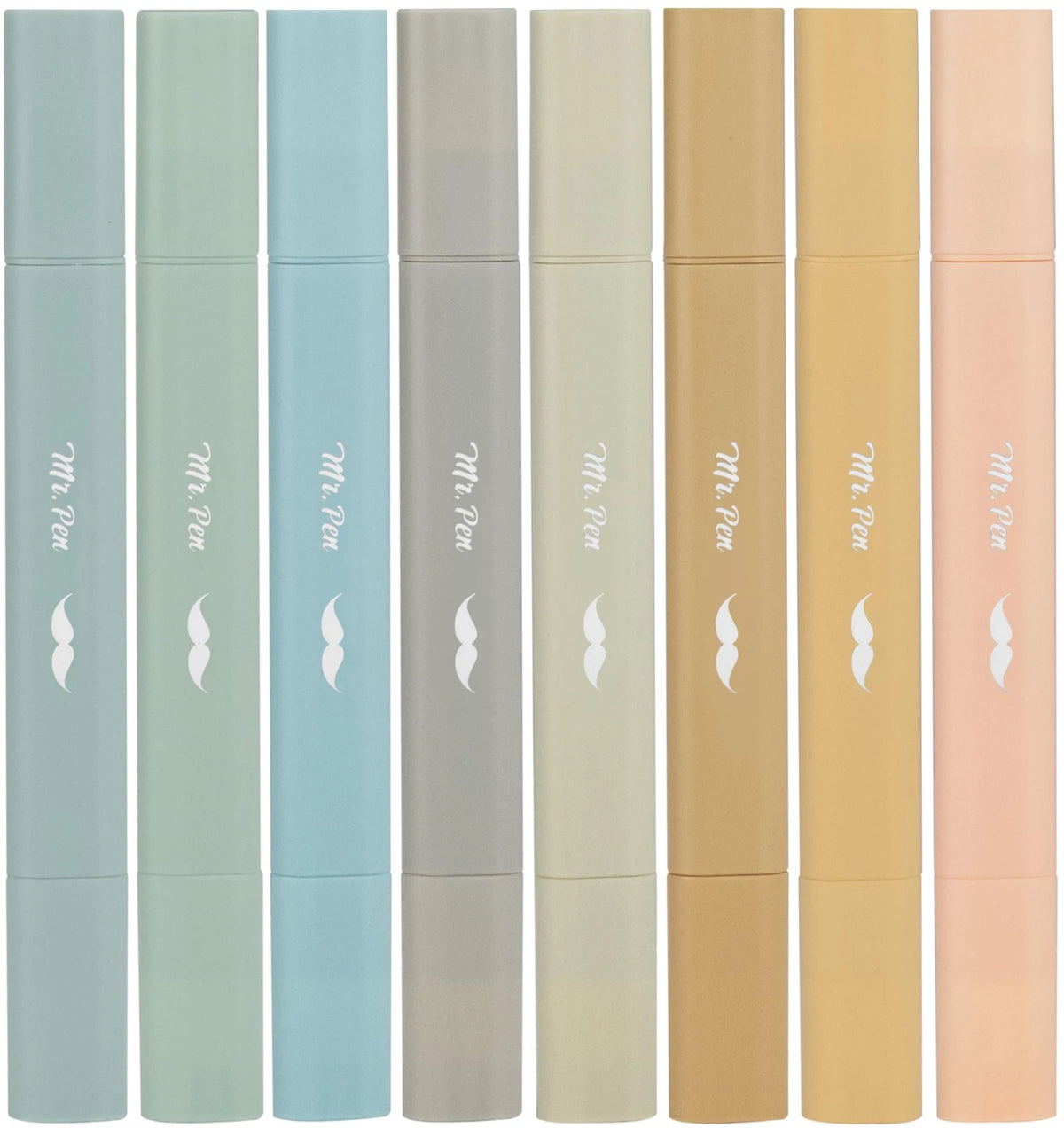 8 Pack Aesthetic Bible Highlighters - No Bleed Through