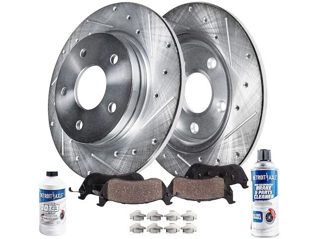 Rear Brake Pad and Rotor Kit for Mazda 3 (2004–2005) SC475SY