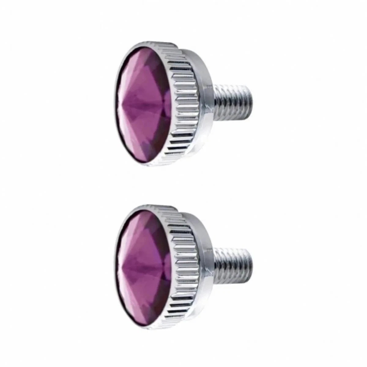 Set of 2 Chrome CB Radio Mounting Bolts 5mm for Universal Use (UP#21762)