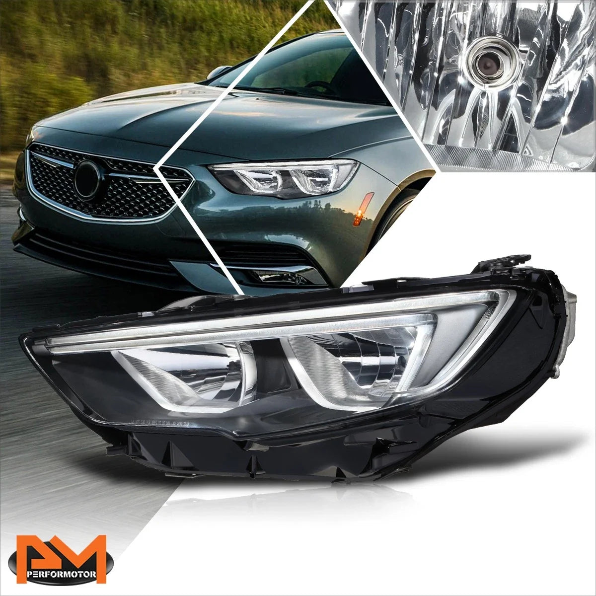 LED DRL Turn Signal Headlight Left for Regal Sportback/Tourx (2018–2020)