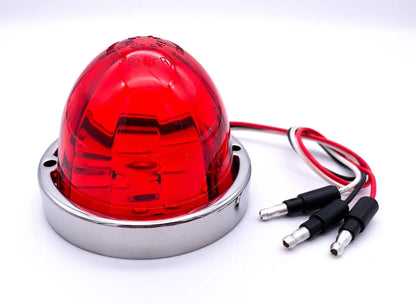 LED Turn Signal Light Kit Flush Mount Red for Universal Fit (2000–2024)