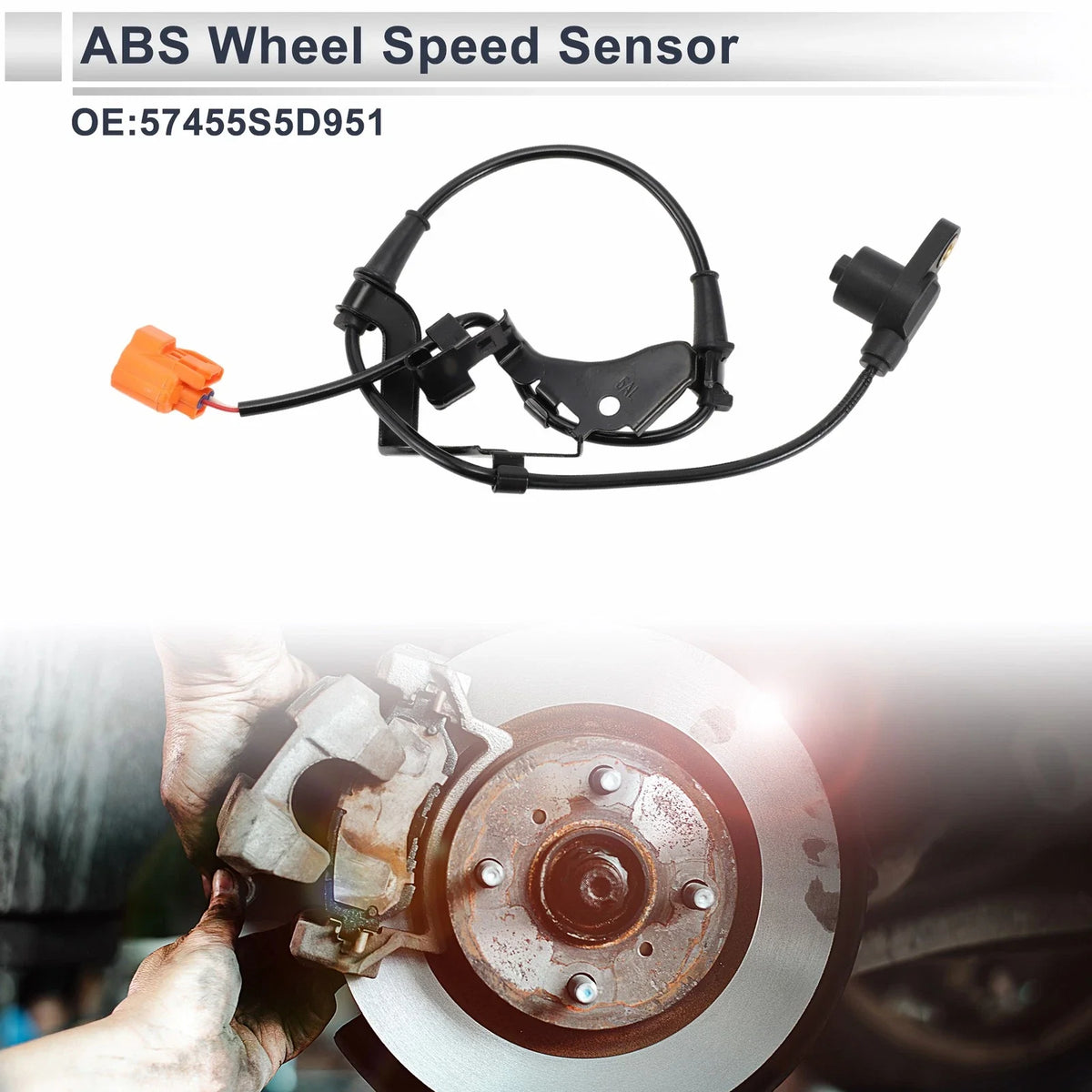 ABS Wheel Speed Sensor for Honda Civic L4 (2006–2011) No. 57455S5D951