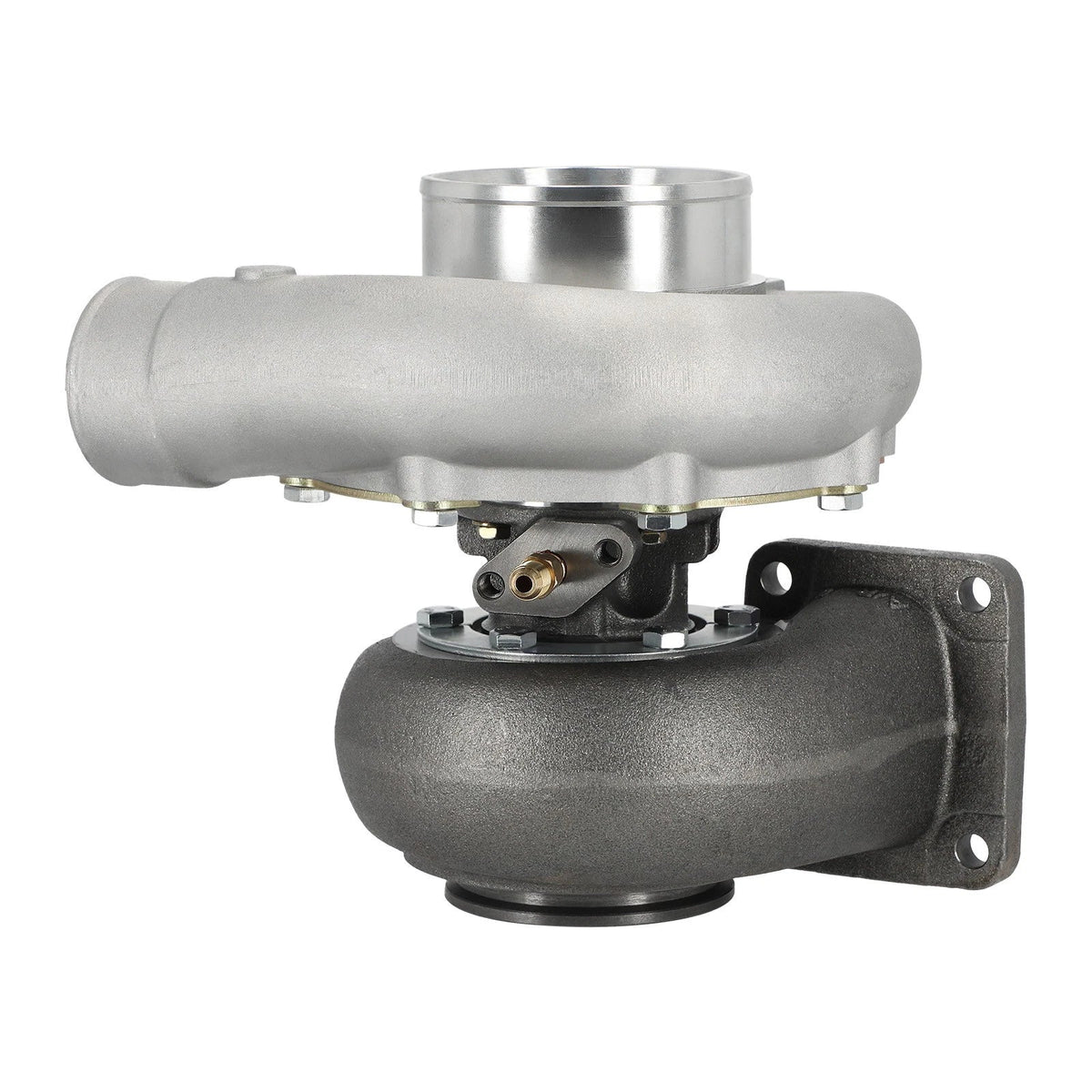 T76 T4 Turbo .96 A/R .80 A/R Trim Oil Cooled with Heat Shield for Universal
