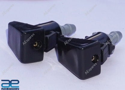 2X Front Windshield Wiper Washer Jet Nozzles for Hyundai Grand I10 (2013–2020)
