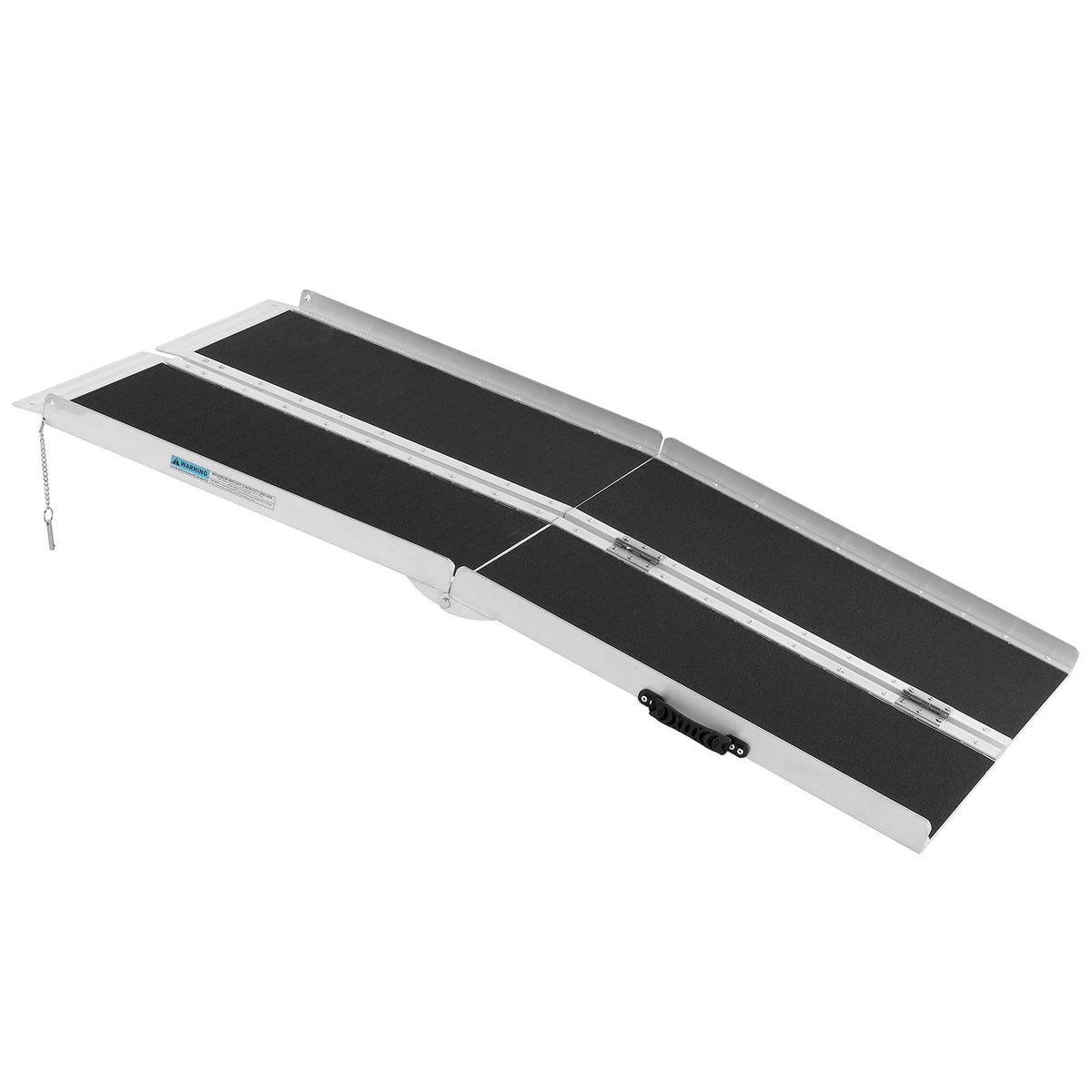 6ft Aluminum Folding Mobility Ramp for Wheelchair Scooter (Portable, 800LBS)