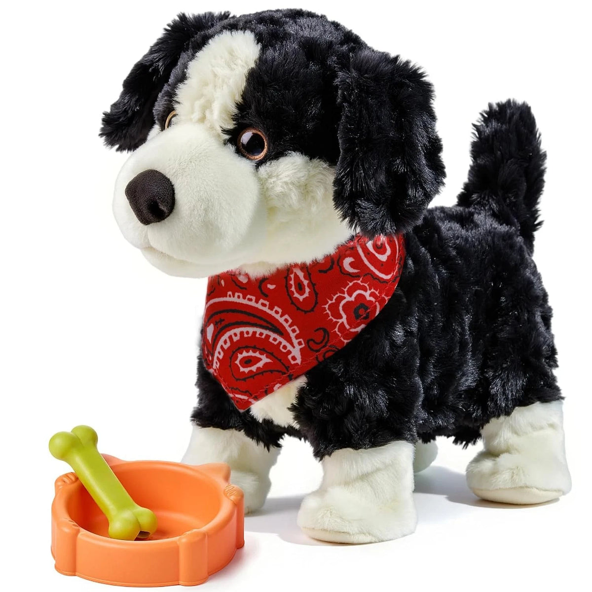 Interactive Plush Dog Toy for Realistic Robot Puppy (2023)