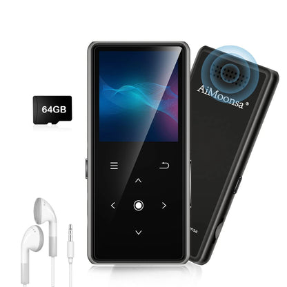 64GB MP3 Player for Bluetooth Music Streaming (No Specific Part Numbers)
