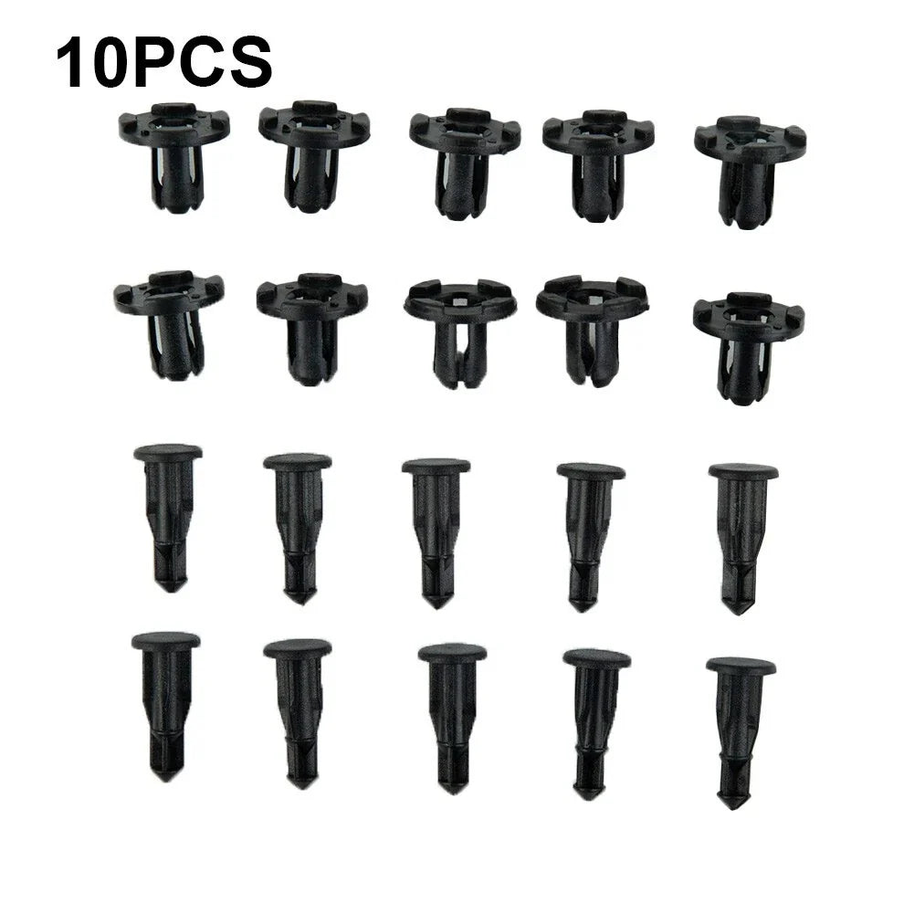 10pcs Nylon Car Rivet Clip Fender Trim Retainer Pin for Subaru Impreza Forester