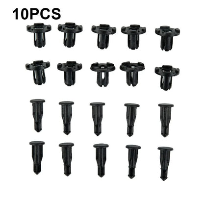 10pcs Nylon Car Rivet Clip Fender Trim Retainer Pin for Subaru Impreza Forester