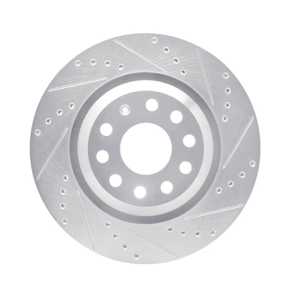 Drilled and Slotted Brake Rotors for Volkswagen Golf (2013) ALX-PAU-DF-7002-74043-CLA6