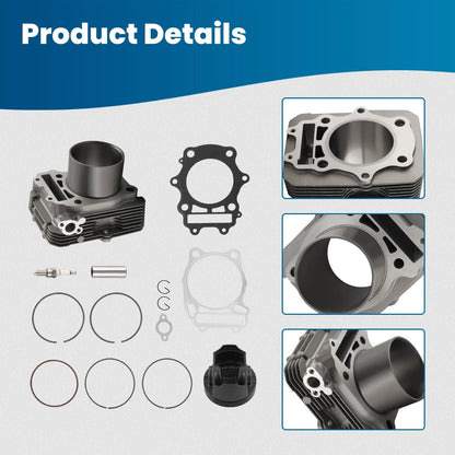 Top End Kit Cylinder Piston Gasket for Suzuki Eiger 400 LTA400F (2002–2007)