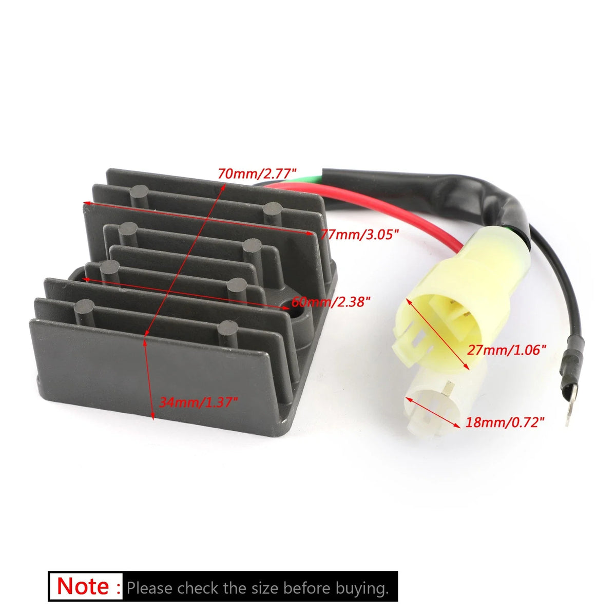 Voltage Rectifier Regulator for Yamaha Outboard 115HP-225HP (6R3-81960-10)
