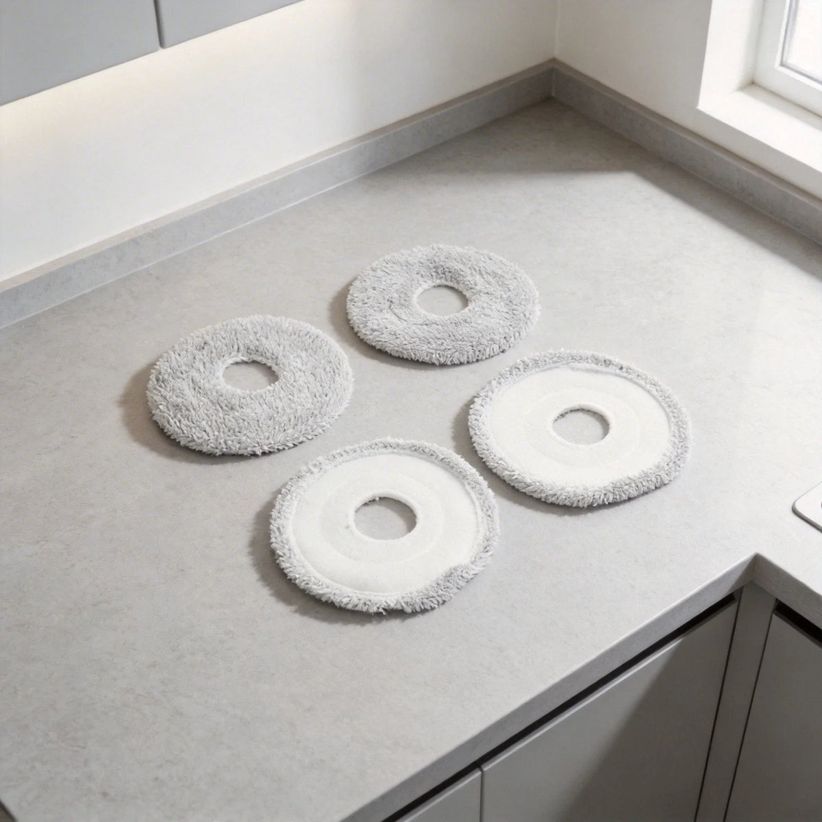 Reusable Mop Pads for - Lint-free, Easy Installation