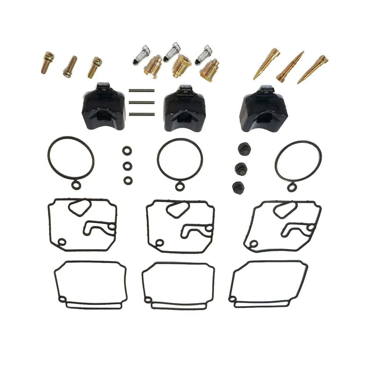 Carburetor Repair Kit for Yamaha 2 Stroke 40-50HP Outboards (2002–2004) 6H4-W0093-02
