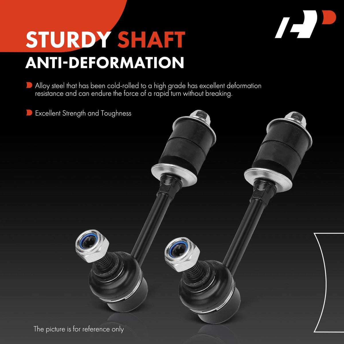 2X Front Stabilizer Sway Bar Link for Toyota 4Runner (1990–1995) 4882035010, MK80565