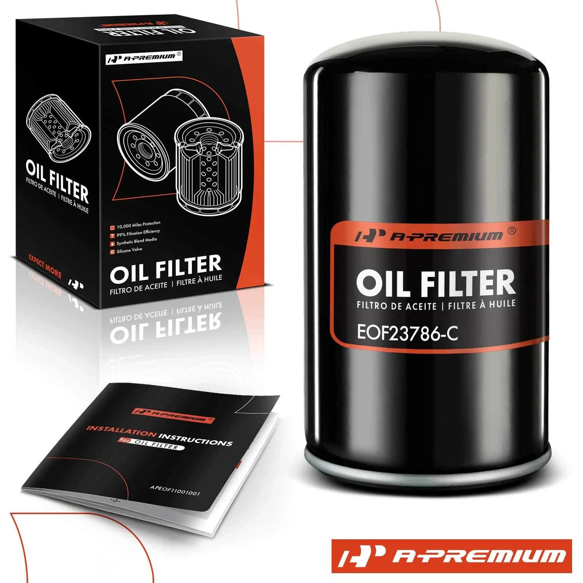 Engine Oil Filter for Ford F-250, F-350 (1994–1997)