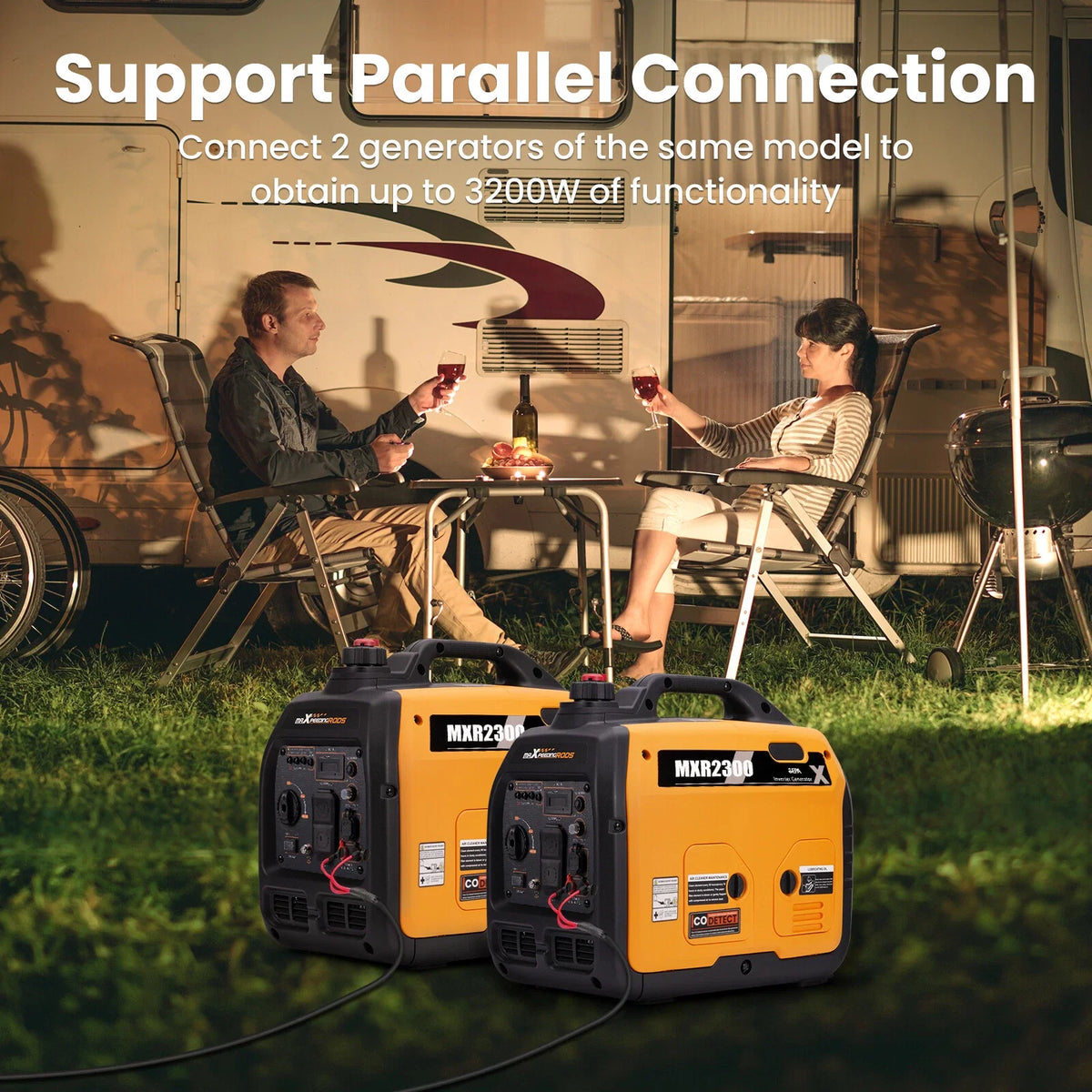 2300W Portable Inverter Generator for Home Backup