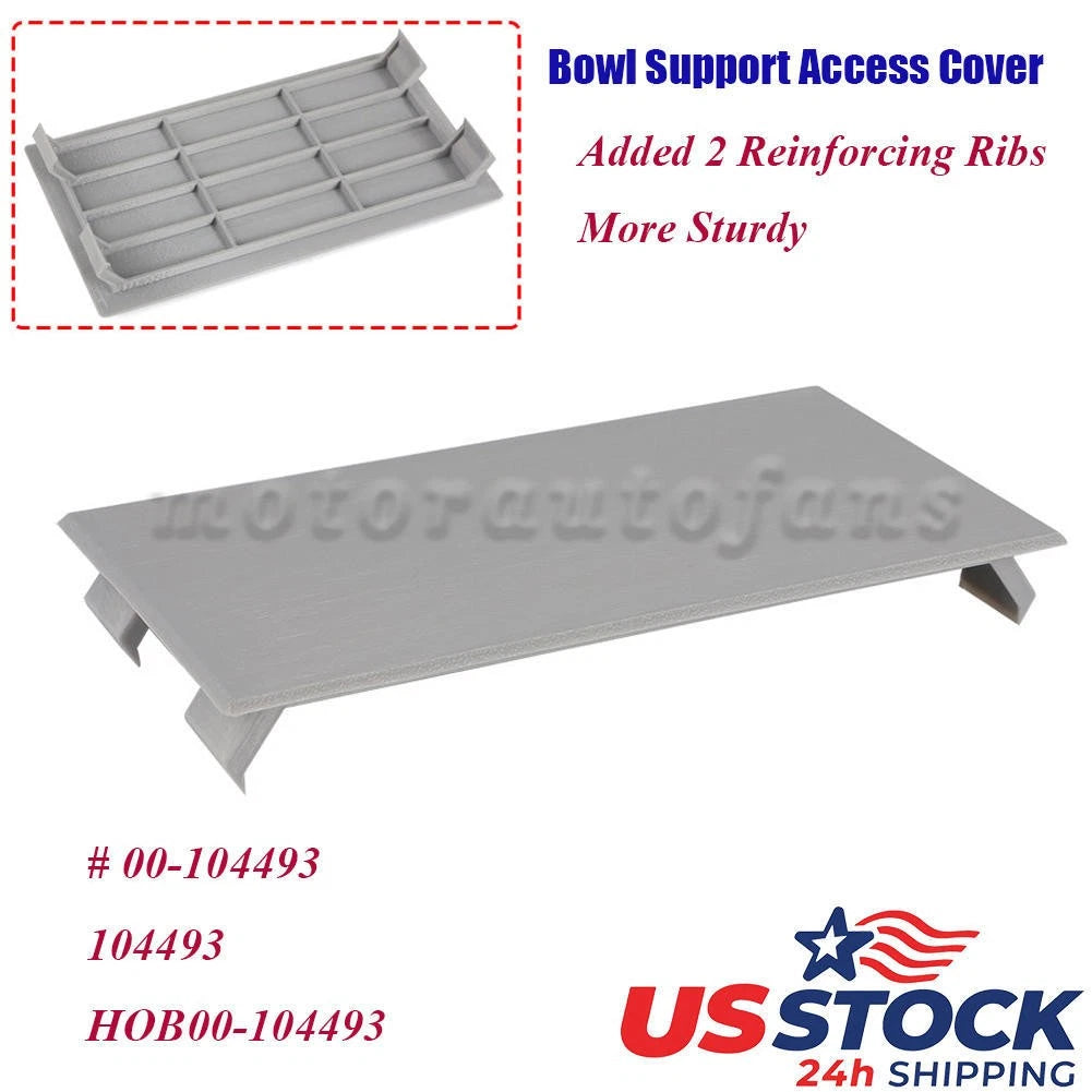 Bowl Support Access Cover Plate for Hobart Mixer H600 L800 P660 (#00-104493, 104493, HOB00-104493)