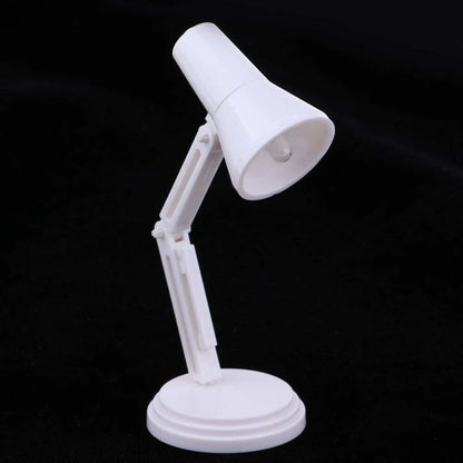 LED Desk Table Lamp for 1/6 Scale Dollhouse Miniature Furniture