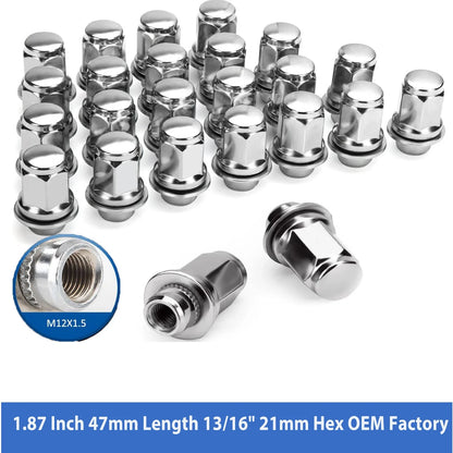 Wheel Lug Nuts for Toyota Tacoma 4Runner FJ Cruiser (2010–2020)