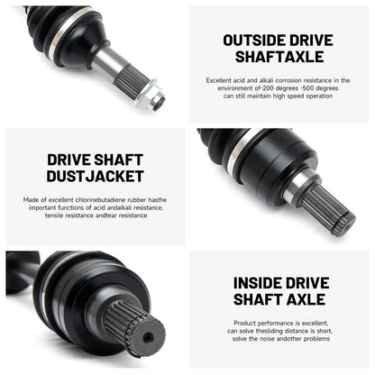 Rear RH/LH CV Joint Axle for Yamaha Grizzly 700 YFM700 (2007–2008) 3B4-2530V-00-00