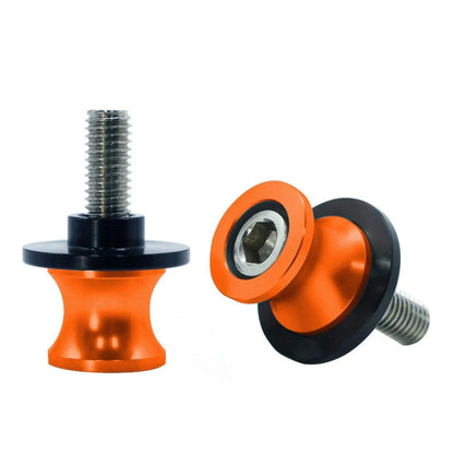 M8 Swingarm Sols Coil Slider Stand Screws for BMW S1000R S1000RR (2014–2018) Orange