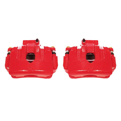2X Powerstop Brake Calipers Set Front for Hyundai Genesis Coupe (2010–2016) S6412
