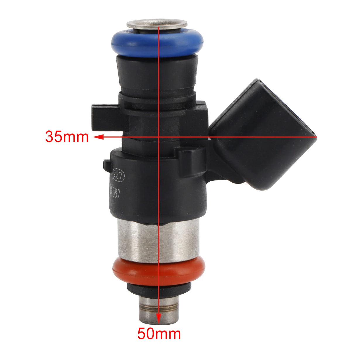 2X Fuel Injectors 0280158387 for Harley Touring FLHXSE CVO Street Glide (2017–2023)