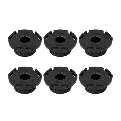 Set of 6 Engine Oil Drain Plugs for BMW 320i (11137605018, 11 13 7 605 018)
