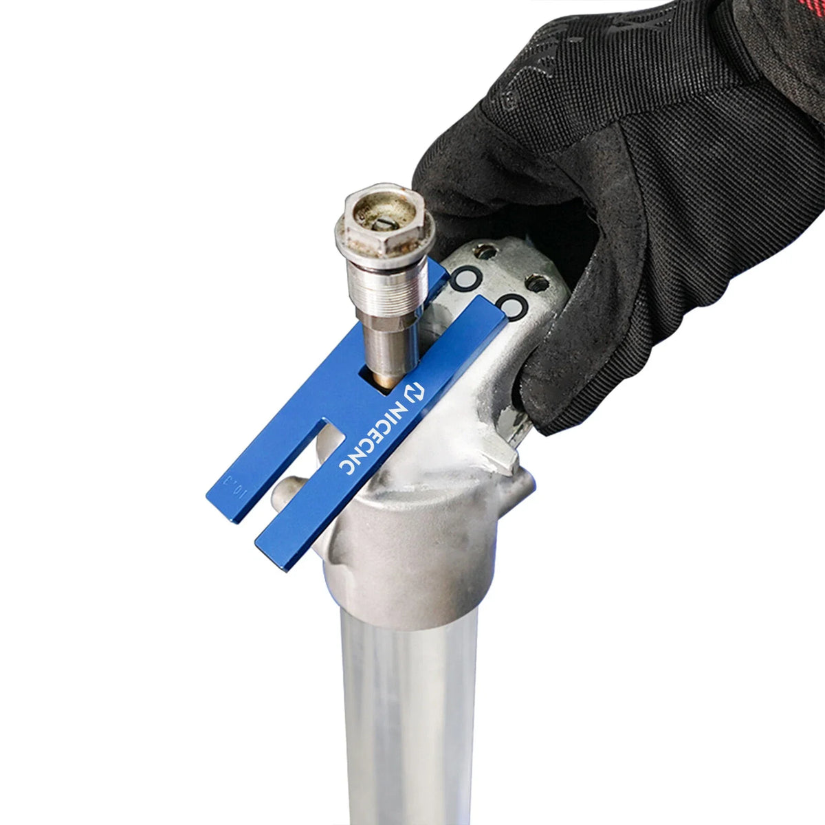 Fork Cartridge Damper Rod Holding Tool for Honda Yamaha (13.3mm & 14.3mm)