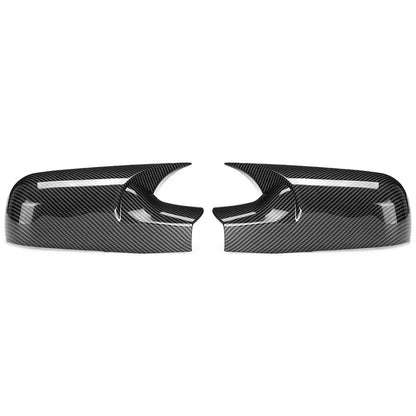 Carbon Fiber Side Mirror Cover Cap Add-On for Renault Megane 2 (2002–2009)