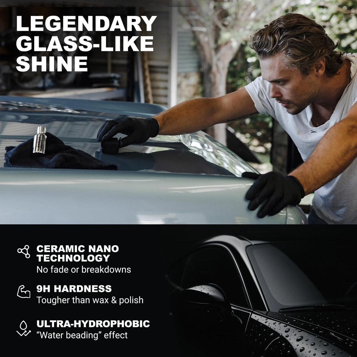 Ceramic Coating Kit for Cars - AvalonKing Armor Shield IX - High Gloss