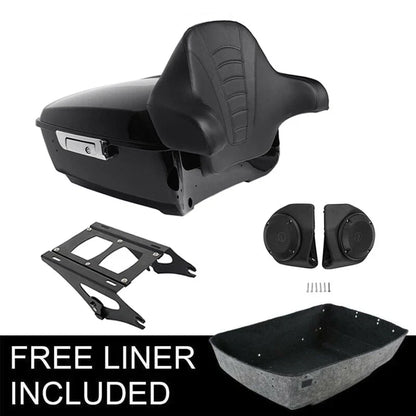 Backrest Speaker Mount Rack for Harley Ultra Limited (2014–2026)
