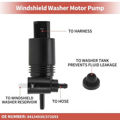 Windshield Washer Pump for Cadillac Equinox (2005–2009) No.84134930/372693