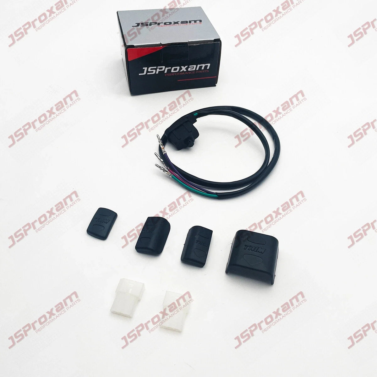 Trim Tilt Switch Button & Wire Harness for Mercruiser Commander 3000 (1987–1999)