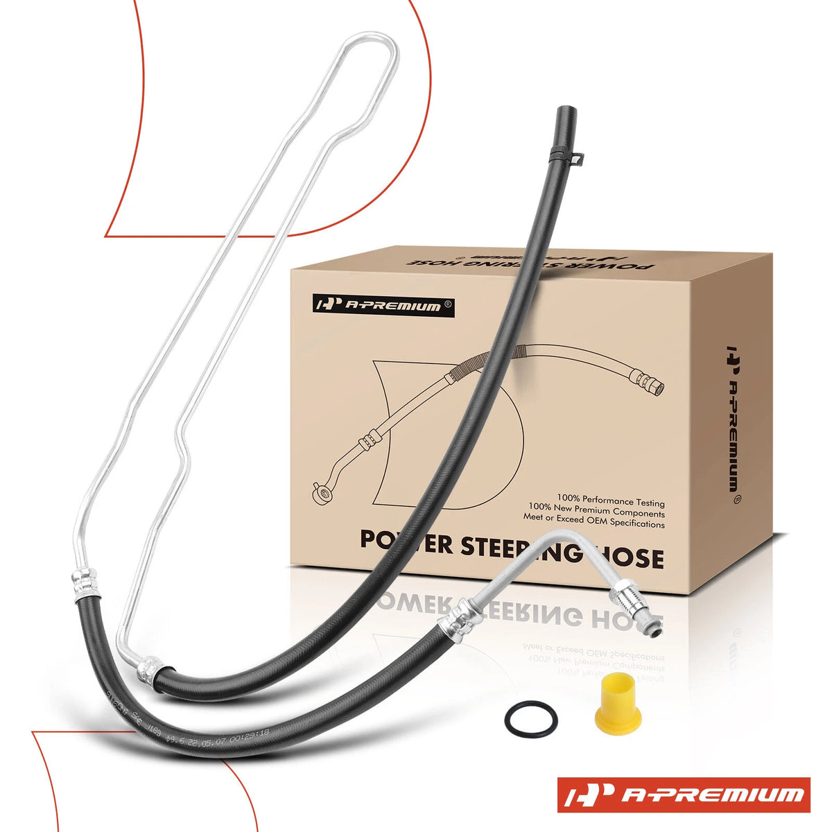 Power Steering Return Line Hose Assembly for Chevy Express 1500 (2003–2023) - 15789712, 22950444, 25761643, 3404157