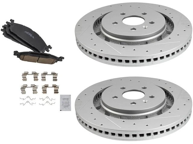 Brake Pad and Rotor Kit for Lincoln MKS (2012) 53824VXPW