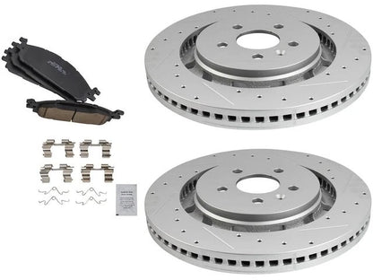 Brake Pad and Rotor Kit for Lincoln MKS (2012) 53824VXPW