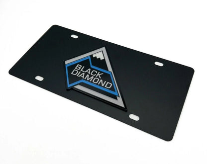 License Plate Frame Replacement for Ford Bronco Black Diamond (2021–2026)