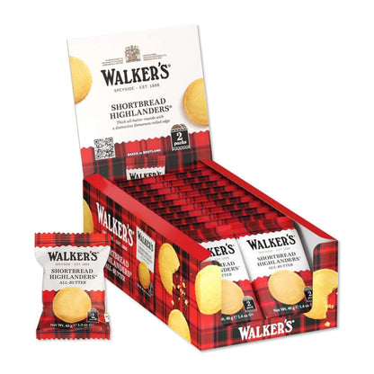 Pack of 18 Shortbread Highlanders Pure Butter Cookies