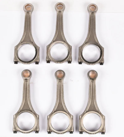 Set of 6 Connecting Rods for Audi VW A4 A5 S4 S5 A6 A7 A8 Q5 Q7 Touareg 3.0 TFSI
