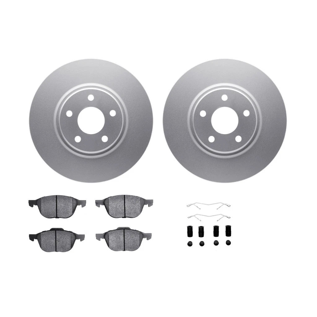 Brake Set with Pads for Volvo S40 (2004–2011) ALX-PAU-DF-4512-99064-CLA1