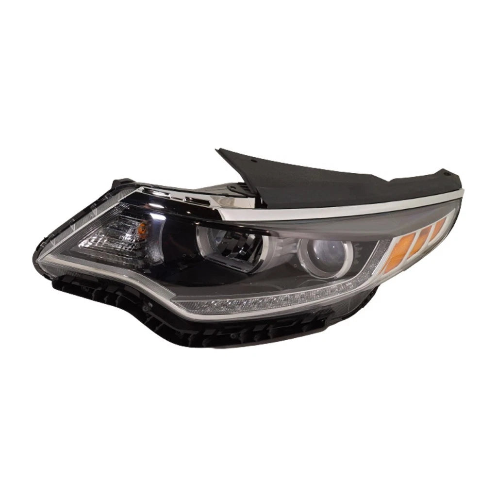 Driver Side Headlight for Kia Optima (2018) - Halogen, Daytime Running Light, CLX-M0-USA-RK10010038-CL360A70, KI2502225