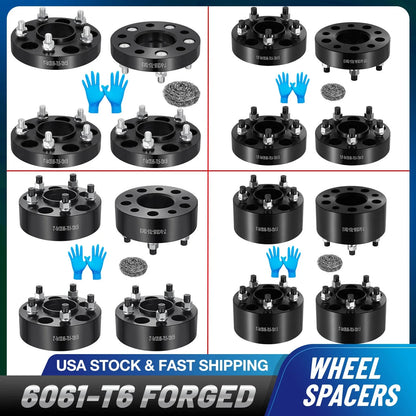 Set of 4 Hubcentric Wheel Spacers for Chevrolet S10 Blazer (1983–1994)