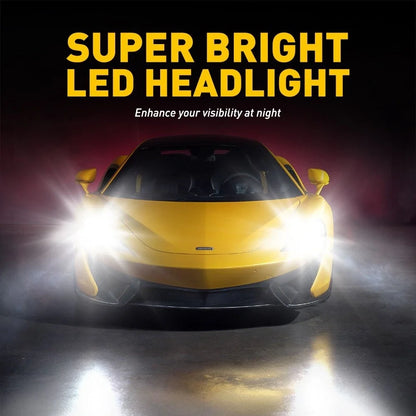 2X 9006 HB4 6500K Xenon White LED Headlight Bulbs for B3 EXV (Year Range)