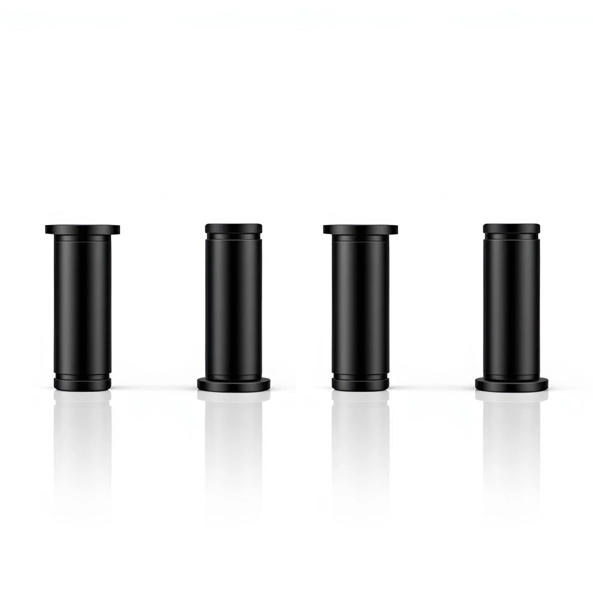 4X Black Footpeg Mounting Pins Kit for Harley Sportster Softail Dyna Touring