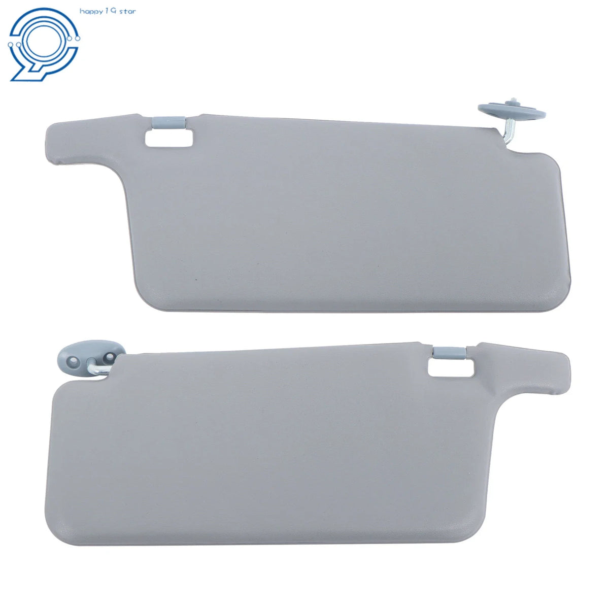Set of 2 Sun Visors for Honda Civic (1996–2001) Gray LHD