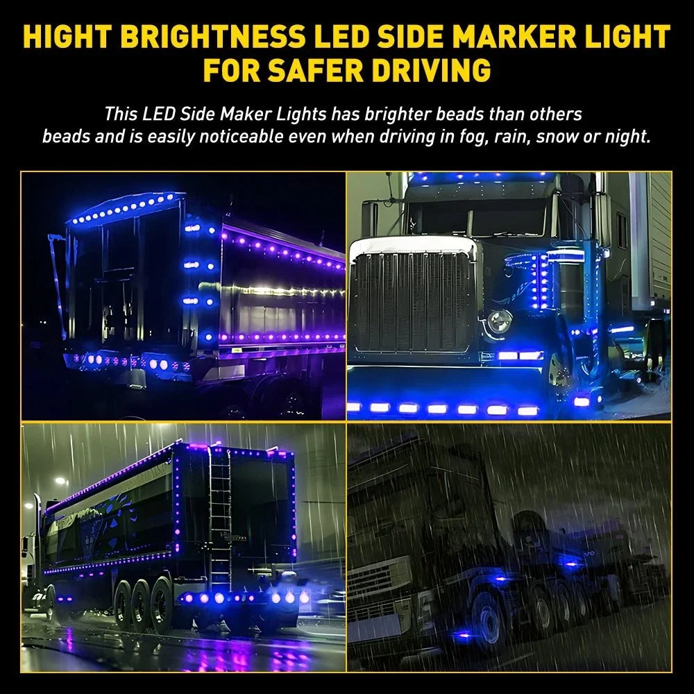 20X 3/4" LED Lights Kit for ATV UTV RV Pickup EV (12V)