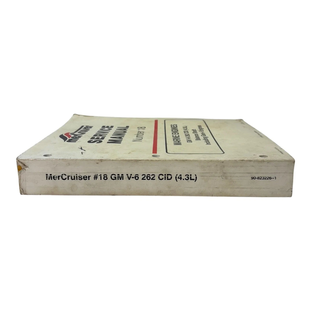 Service Manual #18 for MerCruiser GM V-6 262 CID (1996) 90-823226--1